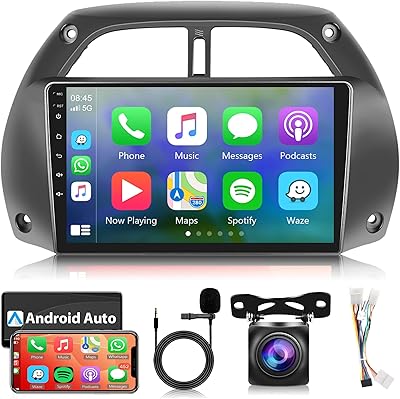 Kit bluetooth autoradio double din pour toyota rav4 2001-2006
