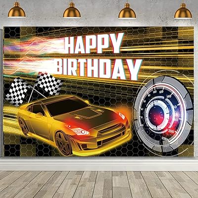 Mehofond 7x5ft toile de fond de voiture de course joyeux anniversaire photo fête pour garçons. Avec plus de 300 000 produits en catalogue, Diaytar Côte d'Ivoire est la destination idéale pour tous ceux qui cherchent à acheter en ligne en toute confiance et sécurité. La boutique en ligne est équipée des dernières technologies de sécurité pour protéger les informations personnelles et les transactions des clients. Diaytar se distingue par son engagement envers la satisfaction client, offrant un service client réactif et efficace pour répondre à toutes les questions et préoccupations.
