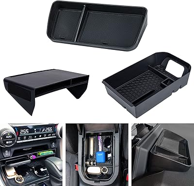 Plateau de rangement pour console centrale nepiar et boîte de rangement pour accoudoirs