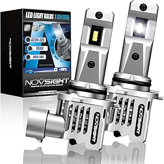 Ampoules de phare led novsight 9005 hb3 13 000 lumens conception à
