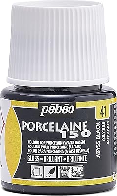 Pebeo ceramic paint 150 - aquarelle haute brillance pour porcelaine et fournitures d'art