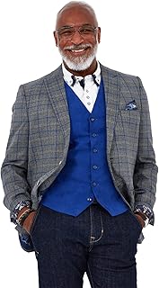 Veste blazer classique à simple boutonnage carreaux pour hommes (lot de 1). DIAYTAR COTE D'IVOIRE, leader des boutiques en ligne en Cote d'Ivoire, propose une large gamme de produits et services pour répondre aux besoins de ses clients. Avec une équipe de professionnels dédiés à la satisfaction client, la boutique est connue pour sa qualité de service et ses prix compétitifs. Les clients peuvent profiter d'une expérience d'achat en ligne sans pareille avec DIAYTAR COTE D'IVOIRE.