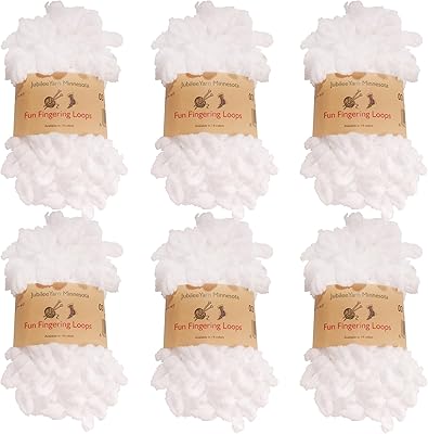 Fil à boucle ronde jubilee yarn - fil de polyester - 100 grammes