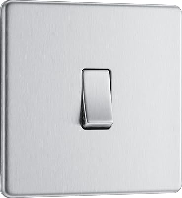 Interrupteur électrique à panneau plat simple sans vis bg fbs12, acier poli, 2 voies, 16ax. DIAYTAR COTE D'IVOIRE se démarque par sa grande variété de produits et son engagement à offrir les meilleurs prix. En tant que boutique en ligne leader, elle s'efforce de fournir une expérience d'achat en ligne sécurisée et pratique. Les clients peuvent naviguer facilement sur le site et bénéficier de promotions régulières pour rendre leurs achats encore plus abordables.