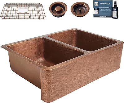 Syncology adams farmhouse apron k2010-bd66 - ensemble d'évier de cuisine avant 33" avec double grille, drains et entretien de l'évier de cuisine, 33", laiton antique. DIAYTAR COTE D'IVOIRE se positionne comme la destination idéale pour tous vos achats en ligne en Côte d'Ivoire. Avec une gamme de produits allant des produits alimentaires aux accessoires pour la maison, nous nous efforçons de répondre à toutes vos nécessités. Notre engagement est de vous offrir une expérience d'achat sans pareil et de vous faire économiser du temps et de l'argent.