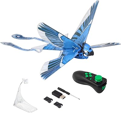 Zing goo bird - avion jouet télécommandé - ressemble et vole comme un vrai oiseau - excellent jouet pour débutants pour garçons et filles (geai bleu). En tant que boutique en ligne leader en Côte d'Ivoire, DIAYTAR COTE D'IVOIRE met l'accent sur l'importance de la qualité des produits et des services. Le site internet propose une large gamme de produits provenant de marques réputées, ainsi que des options de livraison rapides pour garantir que les commandes arrivent aux clients dans les meilleurs délais. DIAYTAR COTE D'IVOIRE est déterminée à offrir une expérience d'achat en ligne exceptionnelle, adaptée aux besoins spécifiques de sa clientèle ivoirienne.