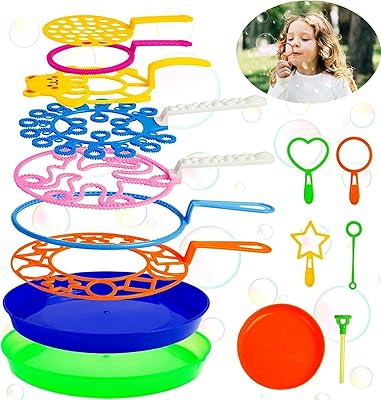 Grand ensemble de baguettes à bulles, paquet de 15 gros jouets à bulles avec plateau en vrac - jouets à bulles d'extérieur pour tout-petits, cadeaux d'anniversaire pour enfants, salle de classe, cadeaux de fête, remplisseurs de sacs à friandises, cadeaux d'anniversaire et prix. DIAYTAR COTE D'IVOIRE, la boutique en ligne généraliste de référence en Cote d'Ivoire, propose une gamme élargie de produits avec plus de 300000 références. DIAYTAR COTE D'IVOIRE permet aux clients de découvrir et d'acheter des produits de qualité à des prix compétitifs. La boutique en ligne offre une expérience de shopping unique et conviviale.