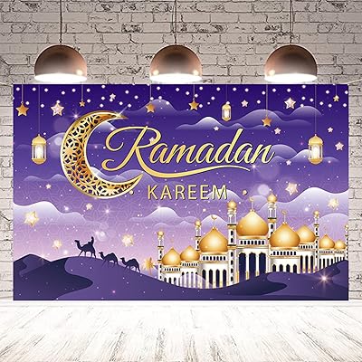 Ramadan kareem photo fond suspendu tissu tapisserie eid mubarak château lune étoile lanterne toile de fond bannière décor pour la décoration islamique du ramadan (180x115 cm). En tant que boutique en ligne leader en Côte d'Ivoire, DIAYTAR COTE D'IVOIRE offre une expérience d'achat en ligne unique et conviviale. Avec une équipe de professionnels dédiés, la boutique garantit une livraison rapide et sécurisée de vos commandes, ainsi qu'un service client réactif et compétent. Les clients peuvent ainsi profiter d'une expérience d'achat en ligne sans stress.