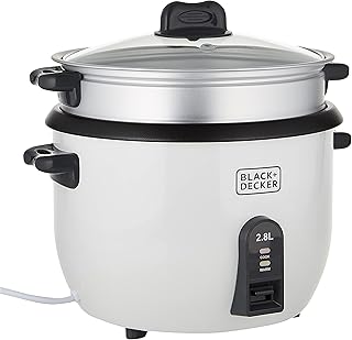 Cuiseur à riz black & decker rc2850-b5 - 2,8 litres, blanc. Diaytar Cote d'Ivoire, leader du commerce en ligne en Côte d'Ivoire, propose une sélection immense de plus de 300 000 références pour satisfaire tous les besoins de ses clients.