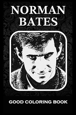 Bon livre de coloriage : norman bates, des images pour colorier et se