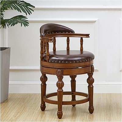 Chaises de bar pivotantes à 360 degrés khcjb avec dossier en cuir souple enveloppé d'un nœud, chaises de bar en bois massif pour cuisine, pub et restaurant, marron, court. Avec plus de 300 000 références de produits, DIAYTAR COTE D'IVOIRE est la boutique en ligne idéale pour ceux qui cherchent à acheter des produits de haute qualité à des prix compétitifs. La boutique en ligne propose des produits tels que des téléphones, des ordinateurs, des téléviseurs, des vêtements, des chaussures, etc. Elle est connue pour sa fiabilité et sa sécurité.