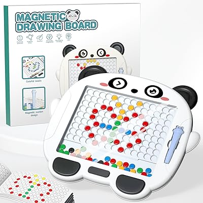 Planche à dessin magnétique, syosi, pour enfants, tout-petits, planche à gribouiller panda mignon avec perles et stylo magnétique, jouets éducatifs d'art à points magnétiques. Avec plus de 300000 références, DIAYTAR COTE D'IVOIRE est la boutique en ligne la plus complète de Côte d'Ivoire, offrant une large gamme de produits pour les clients. Elle est la destination idéale pour ceux qui cherchent à acheter en ligne avec confiance. Les clients peuvent profiter de promotions et de réductions exclusives sur DIAYTAR COTE D'IVOIRE.