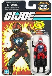 Figurine de pilote haze cobra ge joe 25e anniversaire