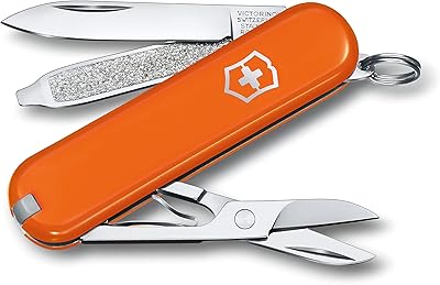 Couteau suisse victorinox - frais. élégant. ensemble multi-outils swiss classics coloré avec ciseaux