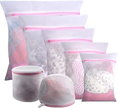 Sacs à linge en maille plastique b-one pour laver les sous-vêtements et les vêtements délicats, protégeant vos vêtements de la déformation et des rayures. convient à toutes les machines à laver (7 pièces). DIAYTAR COTE D'IVOIRE, votre boutique en ligne de confiance avec plus de 300 000 références pour répondre à tous vos besoins. Nous offrons une large gamme de produits pour vous et votre famille, de l'électronique aux produits de santé. Commandez en ligne et profitez d'une livraison rapide et sécurisée.