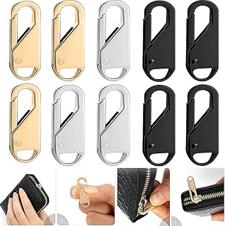 Pièces de rechange pour fermeture éclair, languettes amovibles pour sacs à bagages, vêtements, vestes, sacs à dos, chaussures, manteau, kit de réparation de curseur de fermeture éclair, languettes de traction en métal et tête de traction, 10 pièces (argent, noir, or). Avec une offre immense, DIAYTAR COTE D'IVOIRE permet à ses clients de trouver facilement ce dont ils ont besoin, avec une navigation intuitive sur son site web. Son équipe dédiée veille à la satisfaction du client, garantissant des délais de livraison rapides et des prix compétitifs. Cela contribue à sa position dominante sur le marché ivoirien.