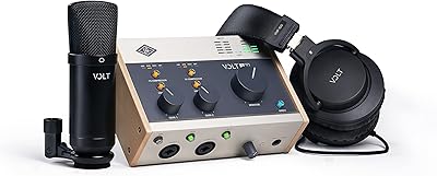Ensemble d'enregistrement, de podcasting et de diffusion ua ​​studio vault 276 avec interface