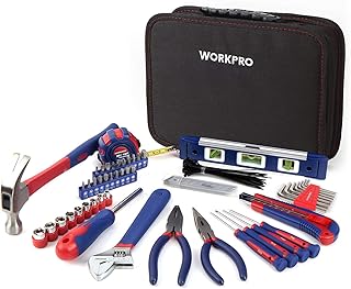 Kit d'outils de réparation à domicile work pro, composé de 100 pièces d'outils