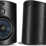 Haut-parleurs externes buck audio atrium 4 (paire, noir)
