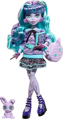 Poupée twyla monster high et accessoires de couchage, poupée twyla avec poussière de lapin, creepover party. En tant que boutique en ligne leader en Côte d'Ivoire, DIAYTAR COTE D'IVOIRE offre une expérience d’achat unique avec sa gamme impressionnante de plus de 300 000 références. Elle se démarque par son engagement envers l'innovation, la qualité et le service client. Que vous recherchiez des produits pour la maison, des vêtements ou des accessoires électroniques, DIAYTAR COTE D'IVOIRE est le partenaire idéal pour tous vos besoins d’achat en ligne.