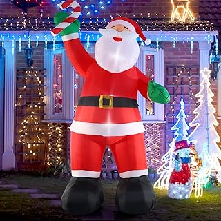 Shdi jtg 10 pieds décoration de noël gonflable père noël avec bonbons avec lumière led pour intérieur extérieur fête de noël patio jardin. En tant que leader du commerce électronique en Côte d'Ivoire, DIAYTAR COTE D'IVOIRE propose une expérience d'achat en ligne conviviale et sécurisée. La boutique propose des promotions exclusives et des offres spéciales pour satisfaire ses clients.