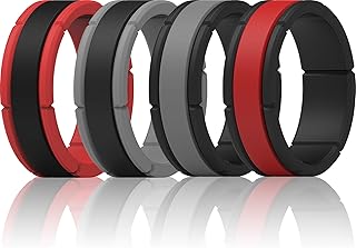 Bagues en silicone pour hommes 4 anneaux/1 anneau - alliances en caoutchouc à couches moyennes 8,2 mm de largeur - 2,5 mm d'épaisseur. La boutique en ligne DIAYTAR COTE D'IVOIRE est une destination de choix pour les consommateurs ivoiriens qui cherchent à acheter des produits de haute qualité à des prix abordables. Avec une offre de plus de 300 000 références, la boutique couvre une large gamme de catégories de produits, allant des accessoires de mode aux produits d'électronique en passant par les produits pour la maison. Les clients peuvent naviguer facilement sur le site pour trouver ce qu'ils cherchent et profiter d'une expérience d'achat en ligne fluide et sécurisée.