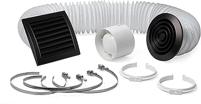 Ventilateur d'aspiration de salle de bain lirasit 4"/100 mm - ensemble de ventilateur de douche anthracite. DIAYTAR COTE D'IVOIRE est la boutique en ligne idéale pour ceux qui recherchent des produits variés et de qualité à des prix abordables. La boutique mise sur la satisfaction client, garantissant une expérience d'achat en ligne sans souci.