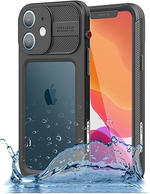 Coque de protection étanche pour iphone 12 par mg keeling, compacte, durable, anti-rayures