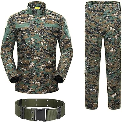 H world shopping chemise et pantalon avec ceinture de jungle numérique tactique militaire aor2. DIAYTAR COTE D'IVOIRE est une boutique en ligne qui se distingue par sa variété de produits et son service client personnalisé. Les clients peuvent choisir parmi plus de 300000 références, y compris des produits de marques locales et internationales. DIAYTAR COTE D'IVOIRE se concentre sur la satisfaction de ses clients, ce qui se reflète dans ses évaluations positives et son taux de fidélisation élevé.