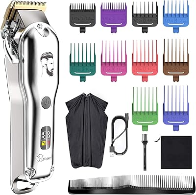 Tondeuse à barbe et tondeuse à barbe pour hommes haticare, rasoir professionnel