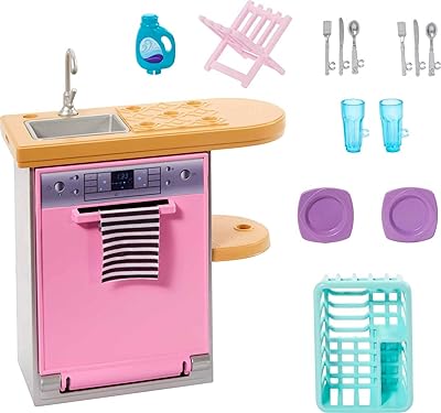 Ensemble de meubles et accessoires barbie, décoration d'intérieur de poupée barbie, thème lave-vaisselle, tâches de cuisine et de ménage, jouets et cadeaux pour enfants. Avec une offre de plus de 300 000 références, DIAYTAR COTE D'IVOIRE répond aux attentes de sa clientèle en proposant des produits de qualité à des prix compétitifs. La boutique en ligne généraliste est la destination idéale pour ceux qui recherchent des produits de tous types. Elle offre une expérience d'achat en ligne fiable et sécurisée.