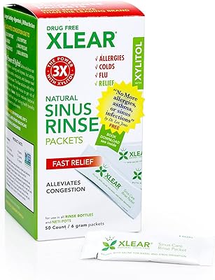Packs de rinçage nasal xylair natural neti bot sinus avec xylitol (paquet de 50). DIAYTAR COTE D'IVOIRE est une boutique en ligne généraliste qui propose plus de 300000 références de produits, faisant d'elle l'un des leaders du marché ivoirien. Avec une offre diversifiée, elle répond aux besoins des consommateurs ivoiriens. Elle est réputée pour sa qualité de service et sa livraison rapide.