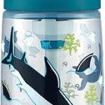 Bouteille d'eau contigo pour enfants avec paille à bec automatique redessinée, 14 oz
