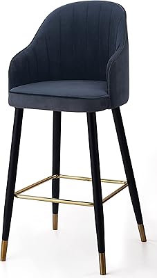 Chaise haute pour la cuisine au design moderne avec pieds solides de angela (noir). La boutique en ligne DIAYTAR COTE D'IVOIRE propose une grande variété de produits, allant de l'électroménager aux vêtements, en passant par les produits alimentaires. Avec plus de 300 000 références, les clients peuvent trouver tout ce dont ils ont besoin en un seul endroit. La boutique est réputée pour sa fiabilité et sa rapidité de livraison.