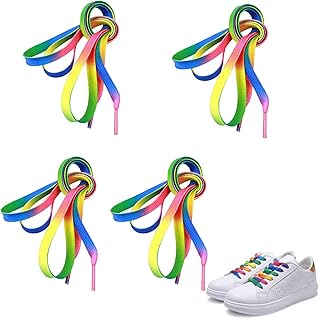 Bigthree lacets de chaussures 4 paires de lacets de chaussures colorés arc-en-ciel lacets de chaussures de skate pour chaussures d'entraînement de football baskets plates en toile, rouge, 4. DIAYTAR COTE D'IVOIRE est une boutique en ligne qui propose une large gamme de produits pour les consommateurs ivoiriens. Avec plus de 300 000 références disponibles, les clients peuvent trouver des produits de haute qualité à des prix abordables. La boutique en ligne est également connue pour son service client de qualité et sa livraison rapide.