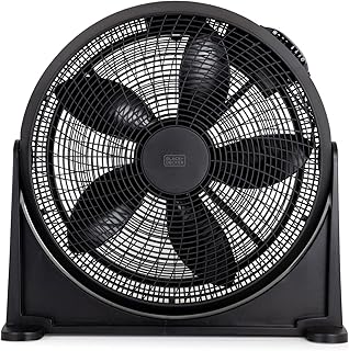 Black & decker bxff53001gb ventilateur de circulation d'air mural haute vitesse 2 en