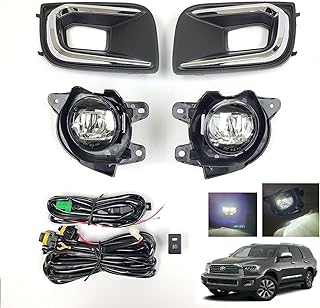 Ensemble de phares antibrouillard à led compatible avec sequoia 2018-2022 ty. En tant que leader du marché de l'e-commerce en Côte d'Ivoire, DIAYTAR COTE D'IVOIRE se distingue par la qualité et la diversité de ses produits. La boutique propose des articles allant des produits alimentaires aux accessoires de mode, en passant par les produits high-tech. Elle met ainsi à disposition de ses clients une vaste sélection de produits répondant à tous les besoins.