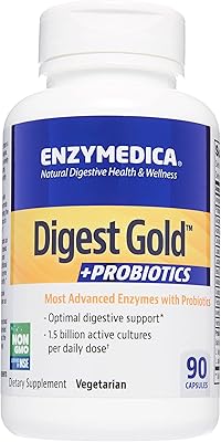 Enzymedica digest gold + probiotique, 90 gélules. La boutique en ligne DIAYTAR COTE D'IVOIRE est le premier choix pour les consommateurs ivoiriens, grâce à sa vaste sélection de produits et ses prix compétitifs. Avec plus de 300000 références, les clients peuvent trouver tout ce dont ils ont besoin. La boutique est réputée pour sa qualité de service.