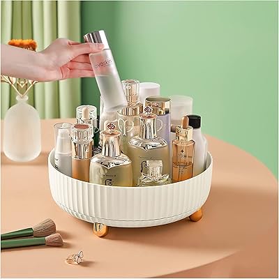 Plateau de rangement rotatif à 360 degrés, diamètre en pouces, organisateur de cosmétiques et de parfums, plateau de rangement de bureau, plateau de rangement de grande capacité pour cosmétiques et soins de la peau (l, blanc). En tant que leader du commerce en ligne en Côte d'Ivoire, DIAYTAR COTE D'IVOIRE se distingue par son engagement à offrir une expérience d'achat en ligne exceptionnelle. Avec une interface utilisateur conviviale et des processus de paiement sécurisés, la boutique permet aux clients de naviguer facilement et de trouver rapidement ce qu'ils recherchent.