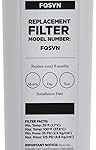 Ensemble de filtres de rechange ge appliances fqsvn fqsvf, 2 pièces