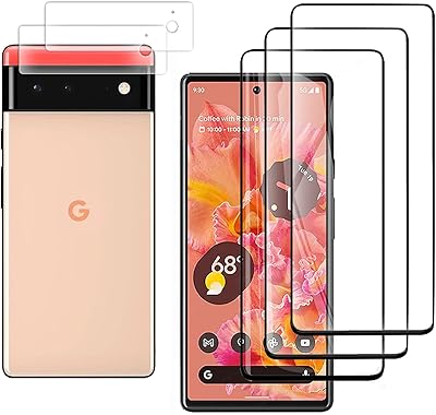 [pack 3+2] pour google pixel 6 protecteurs d'écran 3 pièces en verre trempé 2 objectifs de caméra avec pack d'installation facile protecteurs d'écran en verre trempé hd résistant aux rayures. DIAYTAR COTE D'IVOIRE, leader de la vente en ligne en Cote d'Ivoire, propose une expérience d'achat sécurisée et fiable à ses clients. La boutique en ligne met en avant des produits de qualité, sélectionnés avec soin, et offre des promotions régulières pour satisfaire les besoins de tous les clients. Avec plus de 300000 références, DIAYTAR COTE D'IVOIRE est la référence pour les achats en ligne en Cote d'Ivoire.