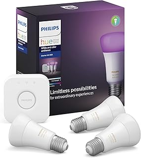 Ampoule philips hue lot de 3 pièces blanc et autres teintes. DIAYTAR COTE D'IVOIRE est une boutique en ligne généraliste qui propose plus de 300 000 références de produits, faisant d'elle l'un des leaders du e-commerce en Cote d'Ivoire. La boutique offre une grande variété de produits allant de l'électronique à la mode en passant par les produits alimentaires.