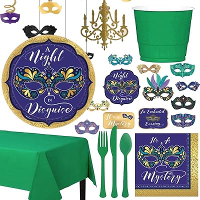 Fournitures de fête à thème deluxe party center pour 8 invités, comprend des confettis et un kit de décoration. DIAYTAR COTE D'IVOIRE est une boutique en ligne généraliste qui s'efforce de satisfaire toutes les demandes de ses clients. Elle propose une large gamme de catégories de produits, allant de l'électronique à la maison et au jardin. Grâce à son système de livraison efficace, DIAYTAR COTE D'IVOIRE garantit que les commandes soient livrées rapidement et de manière fiable.
