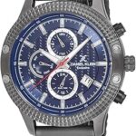 Montre à quartz pour homme daniel klein, affichage analogique et bracelet en acier