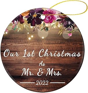 Premier ornement de noël pour mariés 2022 cadeaux mr et mrs, cadeaux de mariage pour couples uniques 2022, cadeau personnalisé pour fête prénuptiale des mariés, fête de mariage en céramique 2,8 pouces. La boutique en ligne DIAYTAR COTE D'IVOIRE émerge comme un acteur majeur du commerce électronique en Côte d'Ivoire. Elle répond aux besoins divers des consommateurs grâce à son vaste catalogue de plus de 300 000 articles. Son engagement en faveur d'une expérience d'achat en ligne sécurisée et pratique la distingue dans le paysage commercial local.