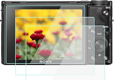 Rx100 vii protecteur d'écran pour sony dsc-rx100m7 rx100m6 rx100m5 rx100v, a7riv a7riii a7iii