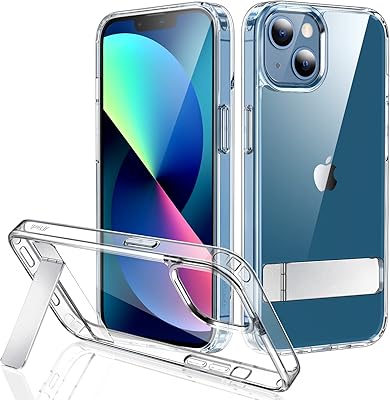 Coque de support de téléphone portable jetech pour iphone 13, 6,1 pouces, prend en charge le chargement sans fil, coque de téléphone portable fine anti-choc, support métallique à trois voies (transparent). Avec une énorme collection de produits, DIAYTAR COTE D'IVOIRE se positionne comme l'une des boutiques en ligne les plus populaires et fiables de Côte d'Ivoire. Elle fournit une plateforme accessible et conviviale pour les achats en ligne, répondant ainsi aux besoins diversifiés des consommateurs. De l'électronique aux vêtements, tout est disponible sous un même toit virtuel.