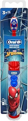 Brosse à dents pour enfants à piles oral-b avec poils souples de marvel