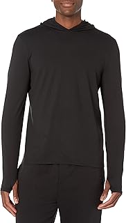 T-shirt technique amazon essentials pour hommes avec capuche extensible à manches longues, noir. DIAYTAR COTE D'IVOIRE est une boutique en ligne généraliste qui propose une offre de produits très variée, allant des produits culturels aux produits high-tech, en passant par les produits de mode et les accessoires. La boutique est connue pour sa qualité de service et sa capacité à adapter ses offres en fonction des besoins de ses clients. Les clients de DIAYTAR COTE D'IVOIRE apprécient la fiabilité et la rapidité de la livraison ainsi que la qualité des produits.