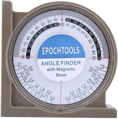 Jauge de localisation d'angle de localisateur d'angle d'inclinomètre de 0 à 360 degrés